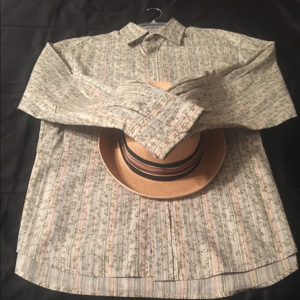 R.& S denim. Men's long sleeve shirt.