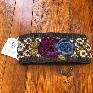 Beautiful knit winter headband