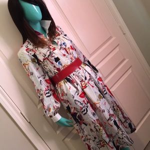 Fashion forward print dress🎉