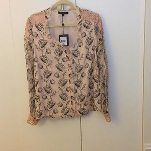 NWT! Nanette Lepore floral blouse.