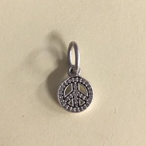 peace sign pandora charm