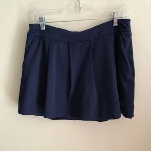 Blue tennis skirt