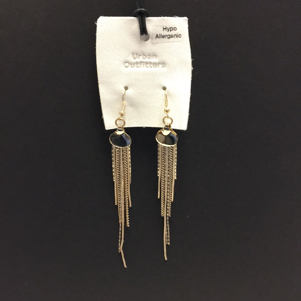 Urban Outfitters Nightlife Fringe Earrings - Picture 3 of 5