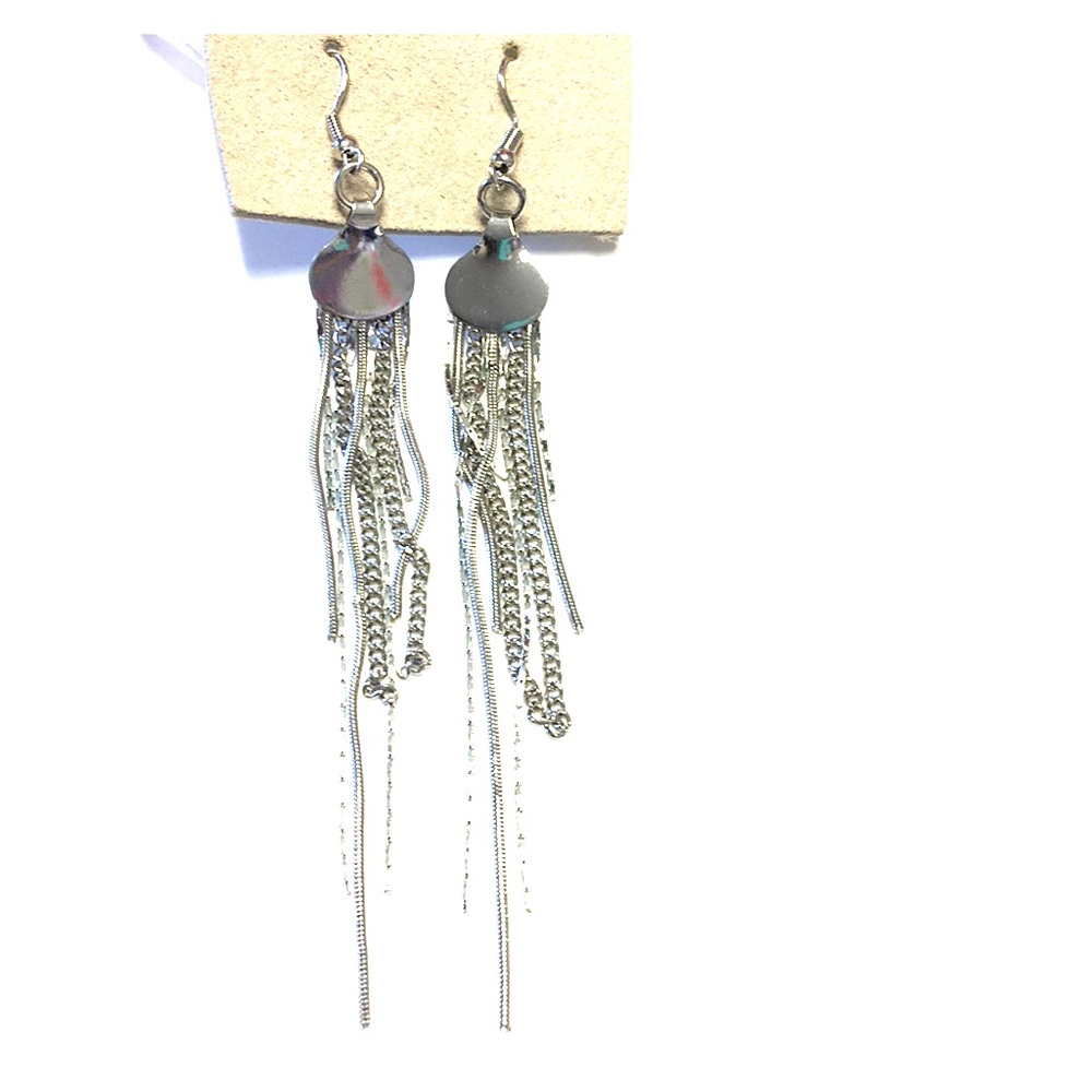 Urban Outfitters Nightlife Fringe Earrings - Picture 2 of 5