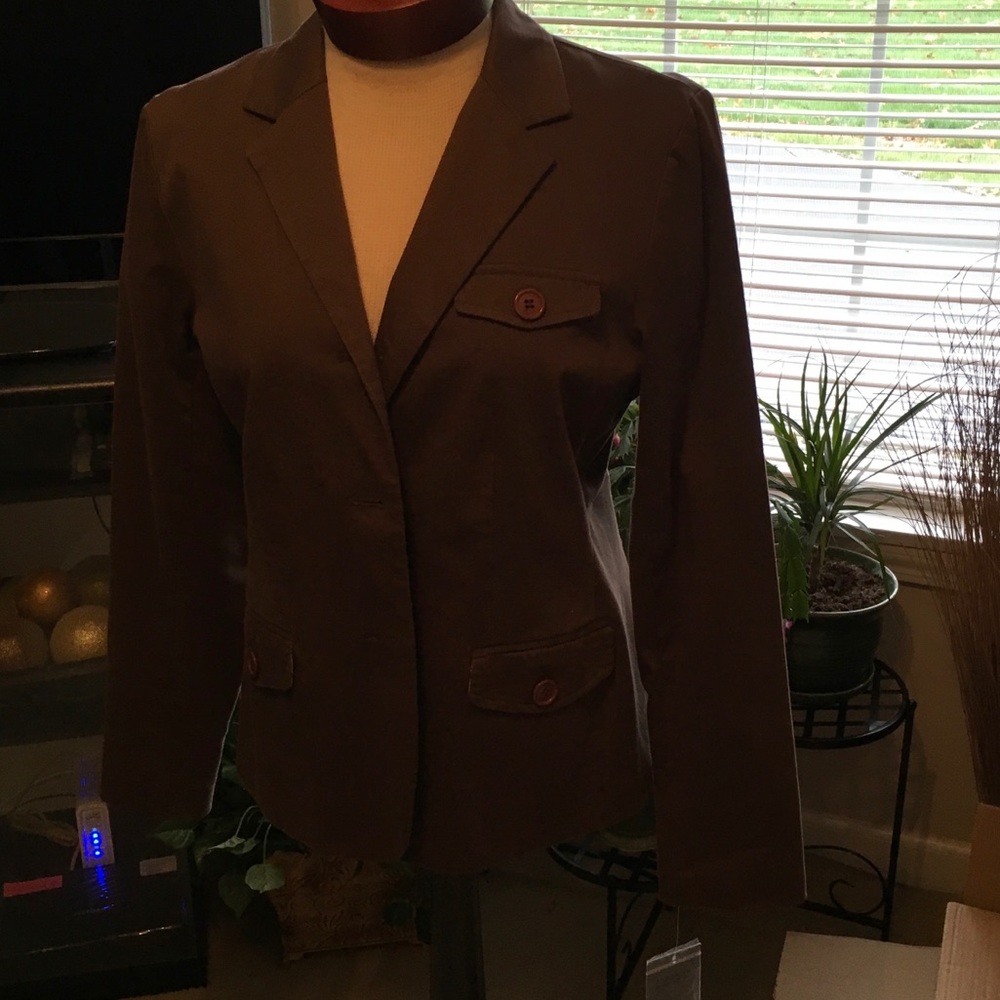 NWT Izod Brown Blazer