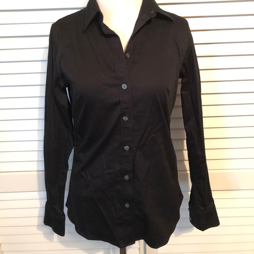 *LAST DAY* Banana Republic black dress shirt