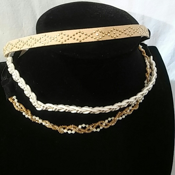 3 peice embellished head bands - Picture 2 of 6