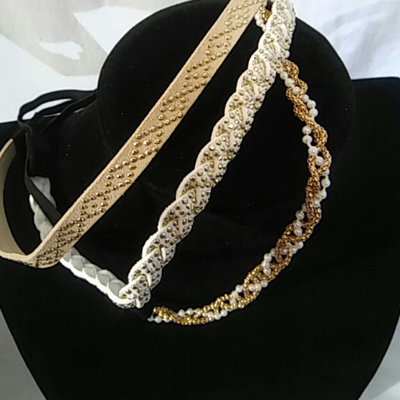 3 peice embellished head bands - Picture 6 of 6