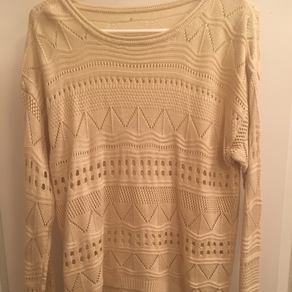 Cream White Sweater
