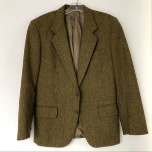 Vintage Green Tweed Jacket