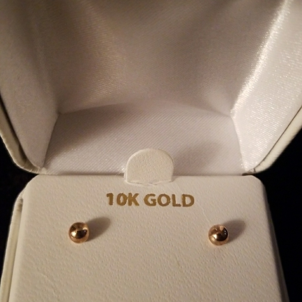 Baby 10k Gold Earrings