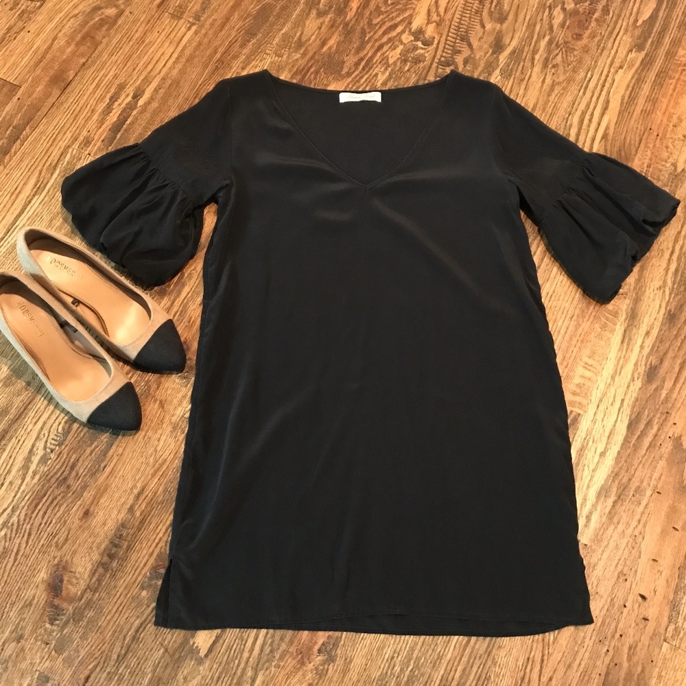 Geren Ford Black Silk Dress