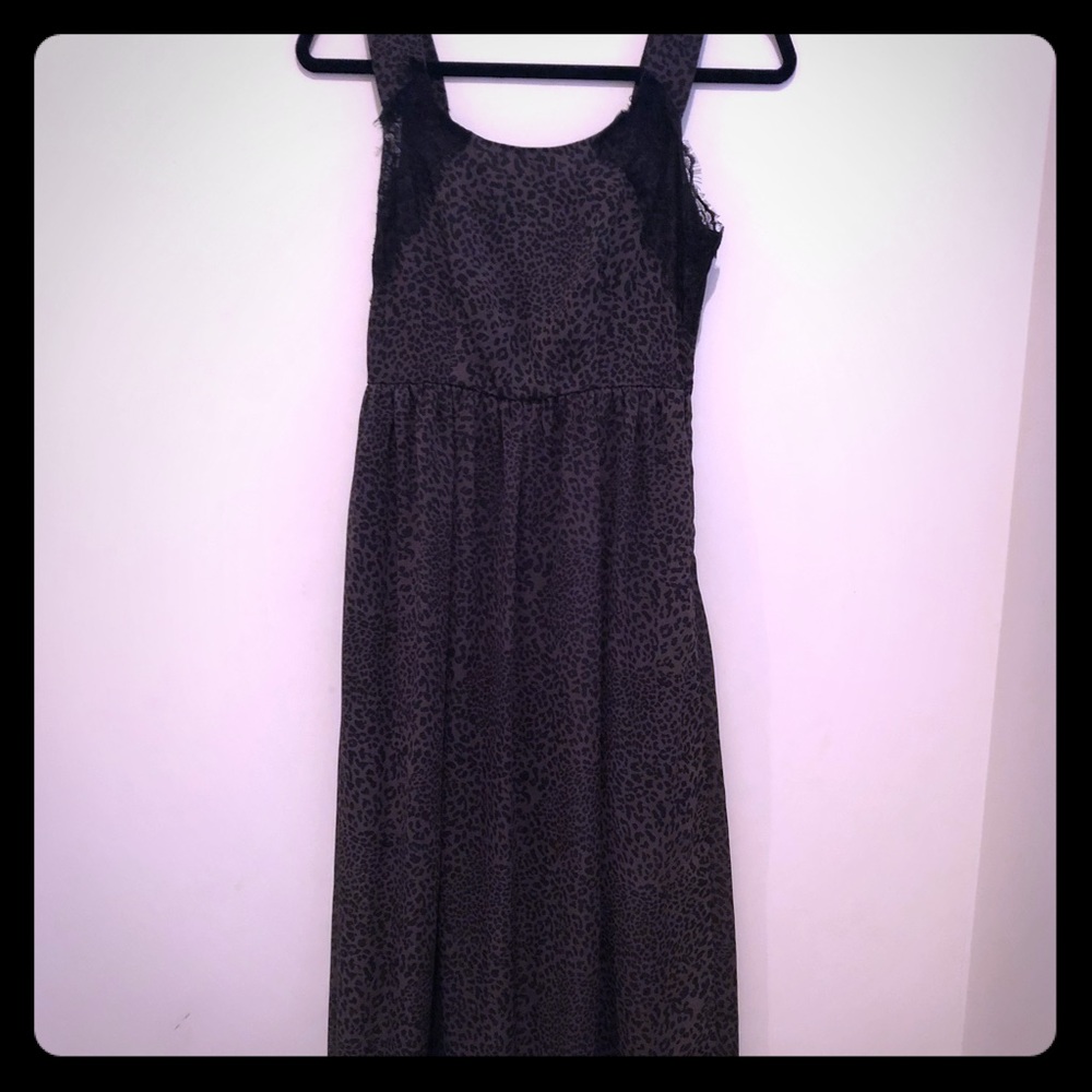 Leopard print dress