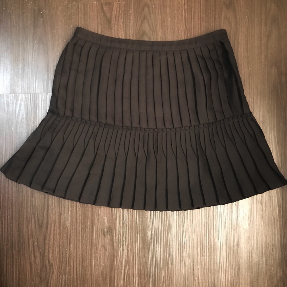 Rebecca Minkoff Black Lined Skirt