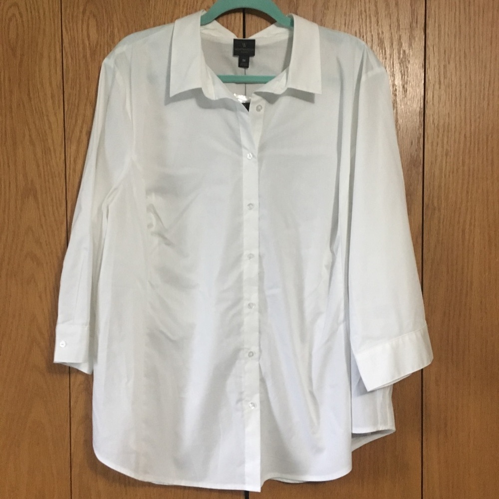 White button down Blouse