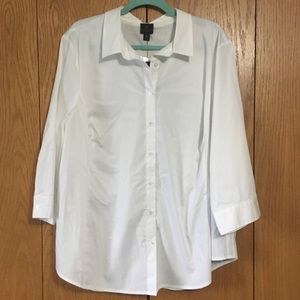 White button down Blouse