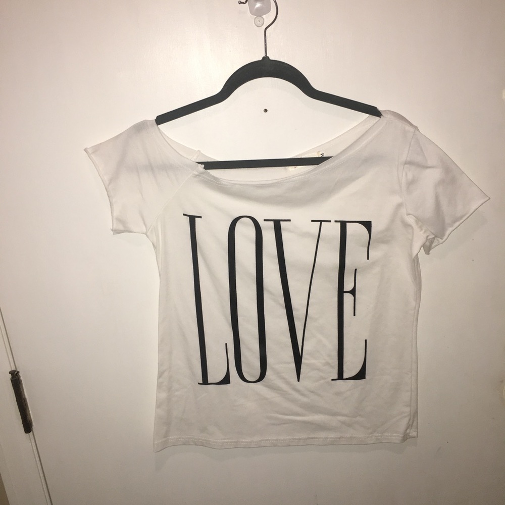 White Off The Shoulder Top