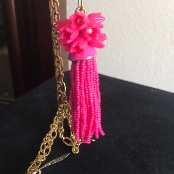 New J. CREW FUN TASSEL LONG NECKLACE. SOLD OUT!! - Picture 5 of 7