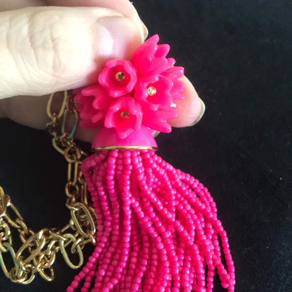 New J. CREW FUN TASSEL LONG NECKLACE. SOLD OUT!! - Picture 2 of 7