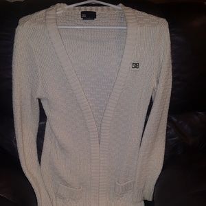 DC long cardigan sweater