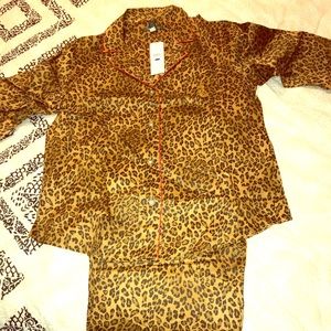 NWT Ralph Lauren 2 piece 100% cotton pajama set