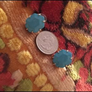 Large Kendra Scott turquoise earrings