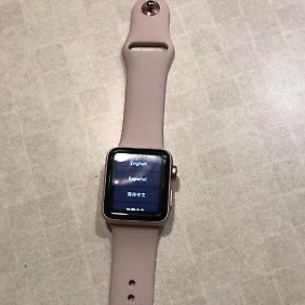 Series 2 Apple Watch 38mm Rose Gold