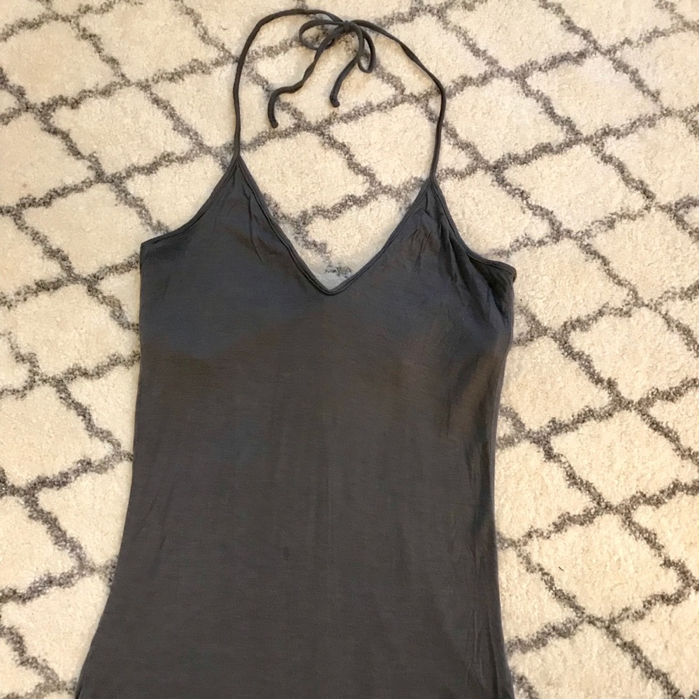 Halogen halter top