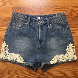 Urban Outfitters Highwaisted Denim Shorts