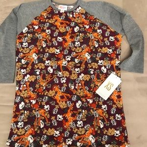 XS LuLaRoe Disney Bambi Randy, New
