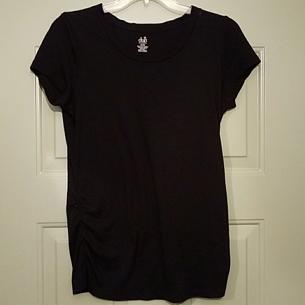 bnwot black maternity short sleeve tee