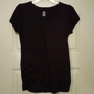 bnwot black maternity short sleeve tee