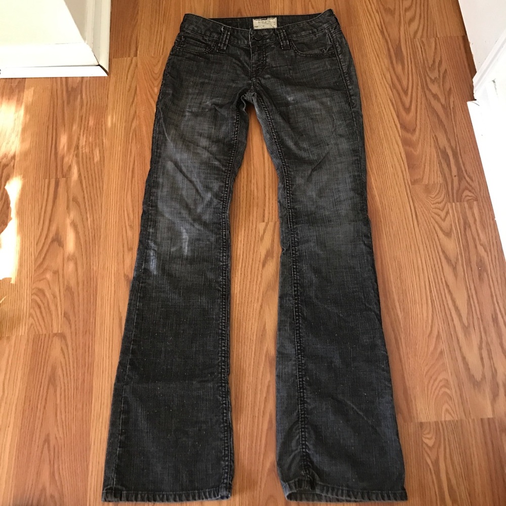 Taverniti Black Bootcut Cords.