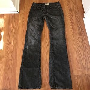 Taverniti Black Bootcut Cords.