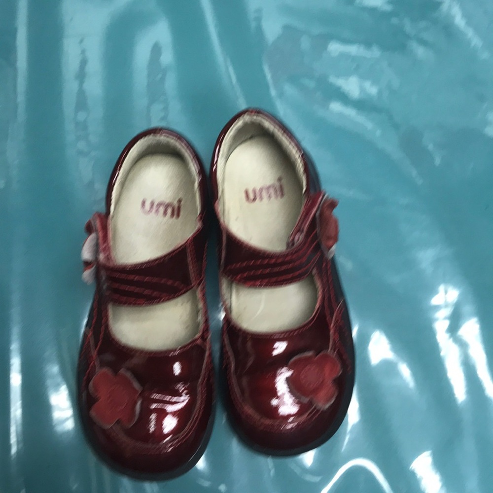 Umi red patent leather MaryJane’s