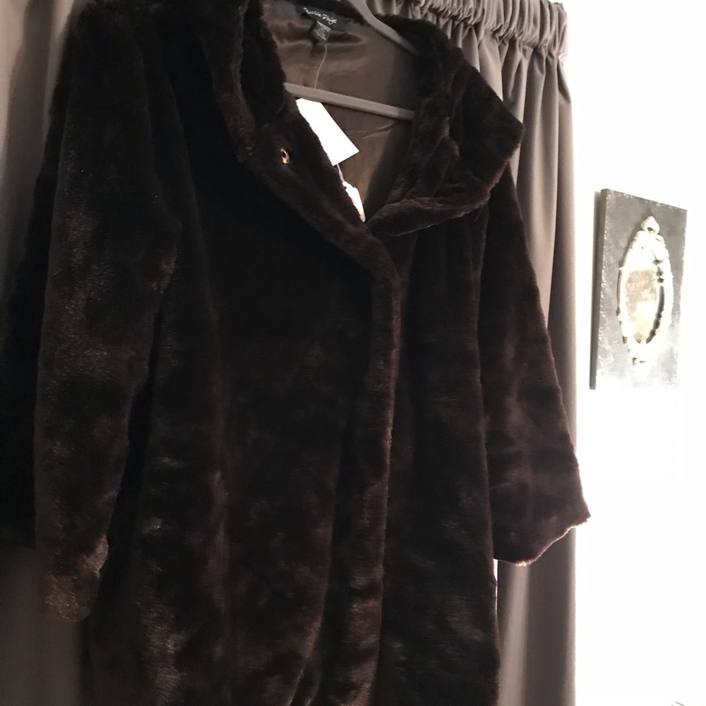 Charlie Paige Faux Fur Jacket