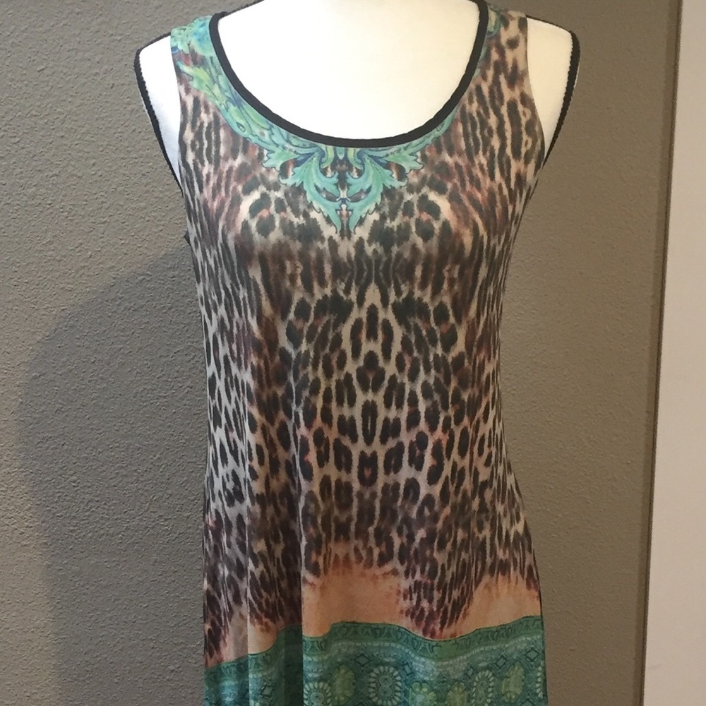 Leopard print dress