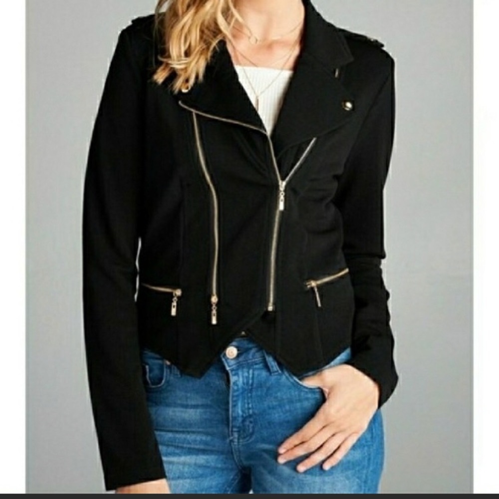 HOT black Moto jacket !!!