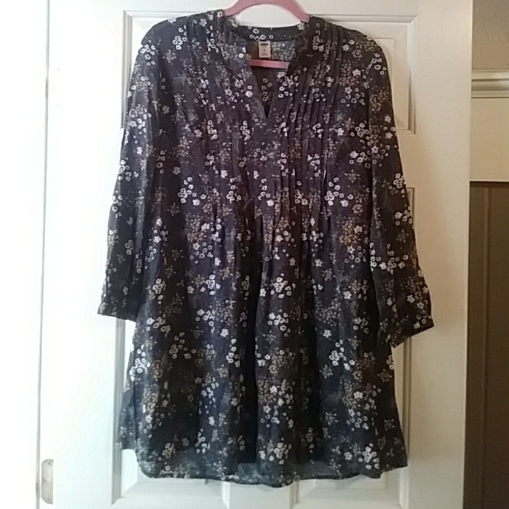 Old Navy Fall Floral Tunic