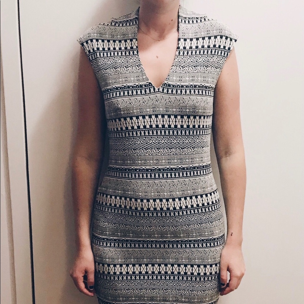 Rory Beca Geometric Print Mini Dress