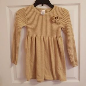 Girls Gymboree outlet sweater dress size 6