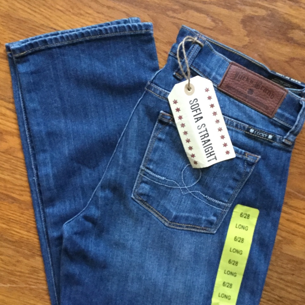 🆕🎁🎄LUCKY BRAND jeans 6X34"Lstraight