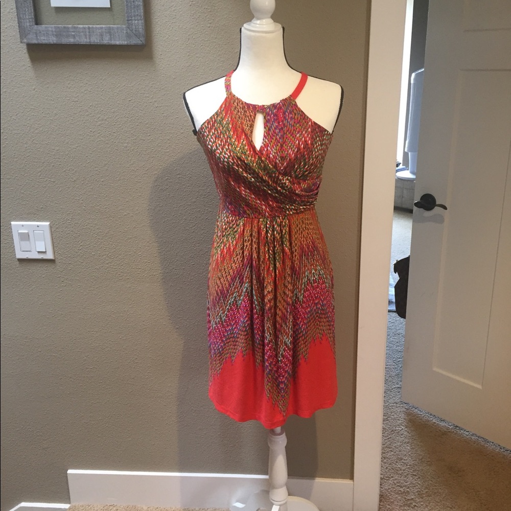 Multi colored dress