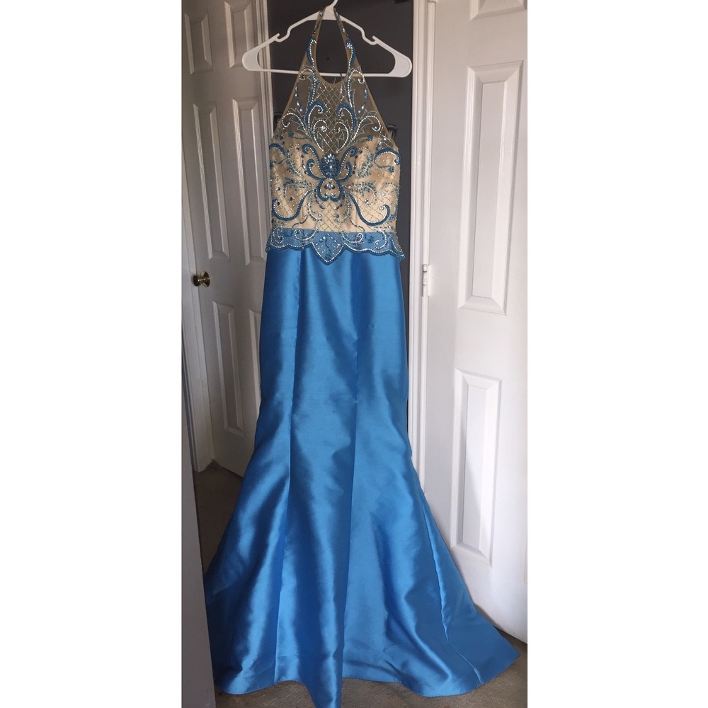 BLUE PROM DRESS (Cheaper on Mercari)