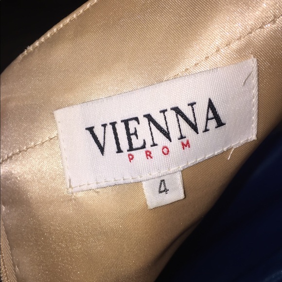 BLUE PROM DRESS (Cheaper on Mercari) - Picture 5 of 8