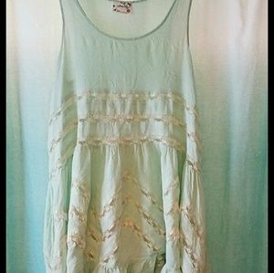 Free People Voile Trapeze Dress