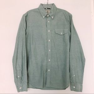 J.Press Blue-Green Casual Shirt