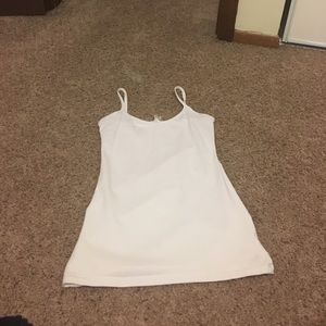 White tank top