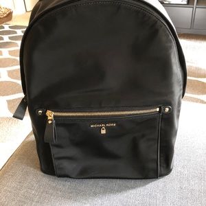 Michael Kors black Nylon backpack