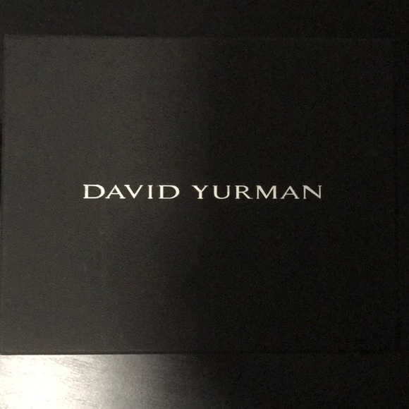 David Yurman 26” grey woven silver wrap bracelet - Picture 2 of 6